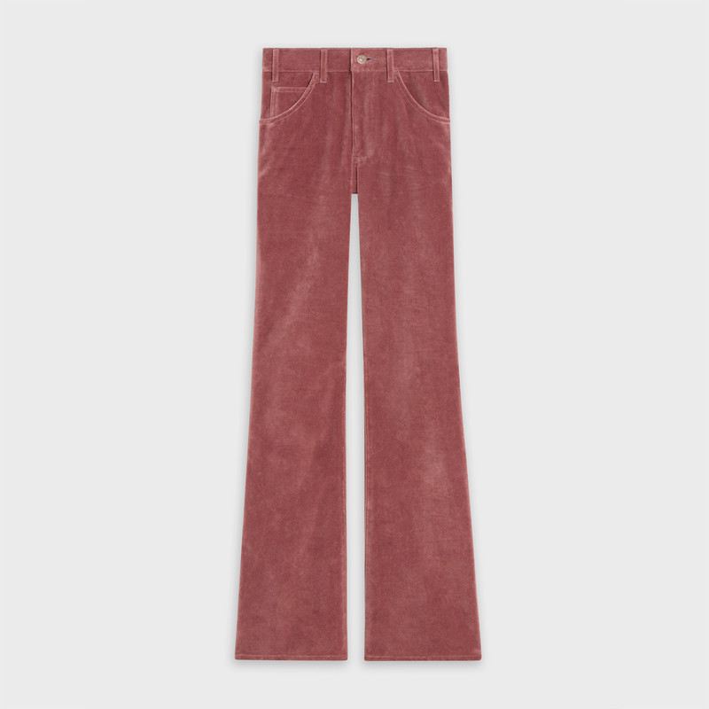 DYLAN FLARED JEANS IN VELVET 1