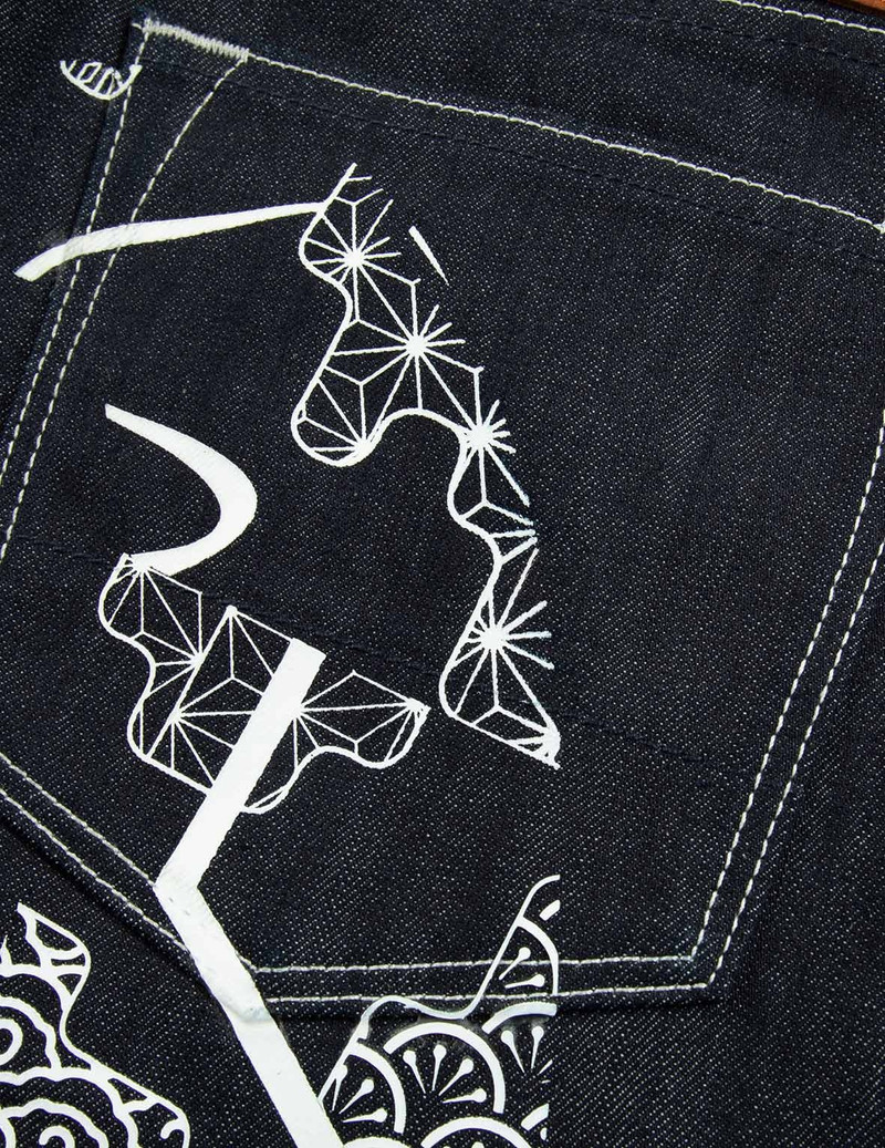 JAPANESE PATTEN DAICOCK CARROT FIT JEANS #2017 8