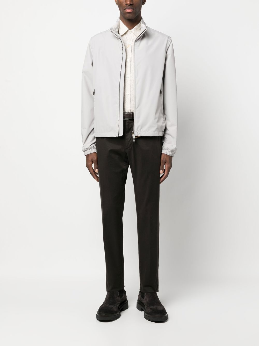 plain button-down shirt - 2