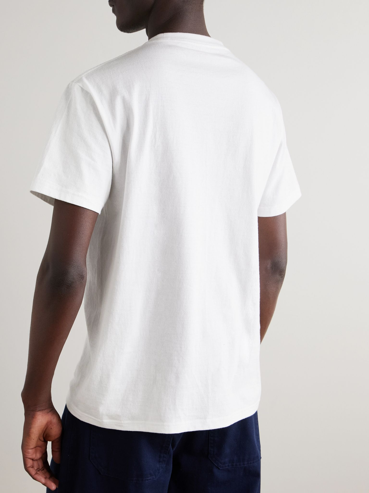 Two-Pack Cotton-Jersey T-Shirts White - 4