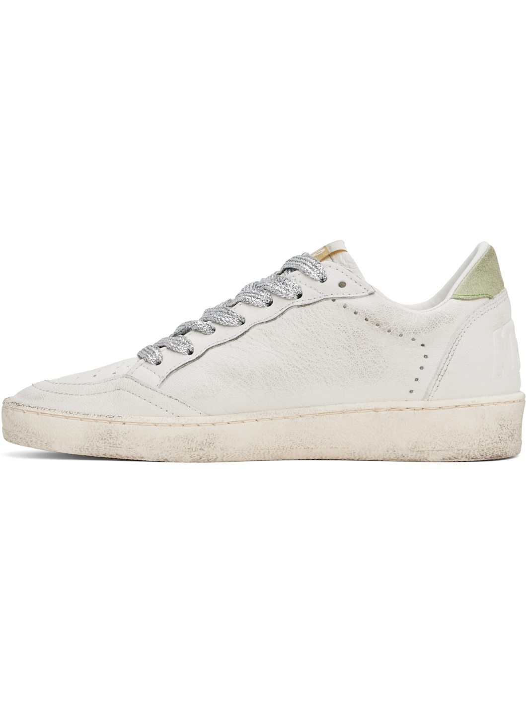 White Ball Star Sneakers - 3