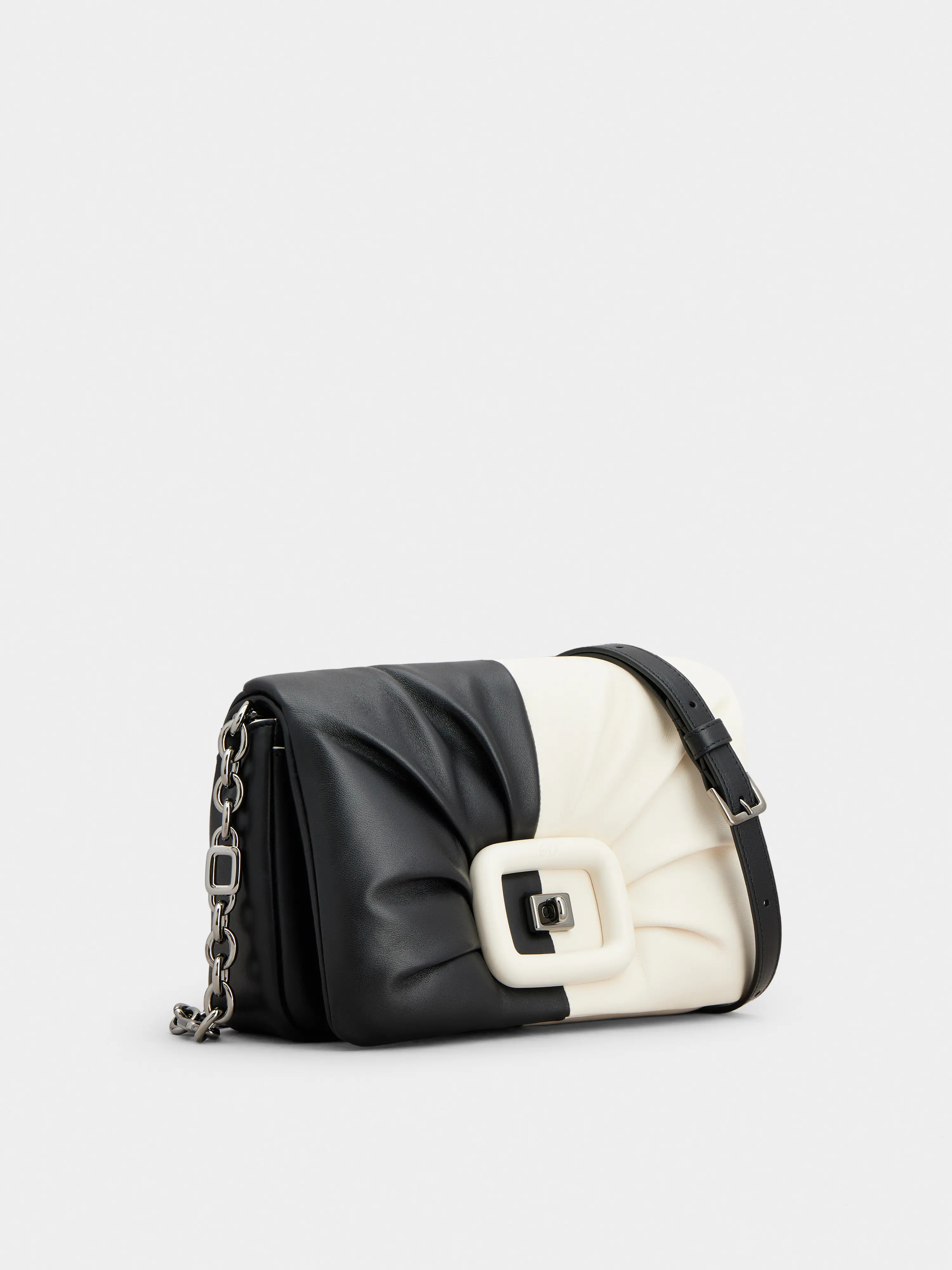 Viv' Choc Bag in leather - 3