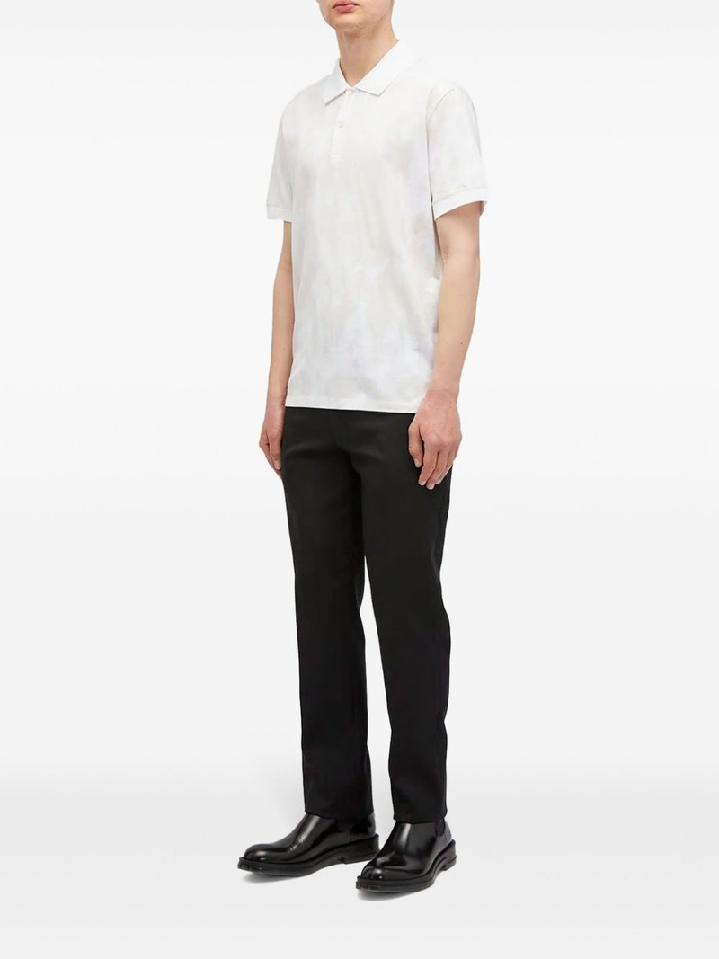 Alexander McQueen Graffiti polo shirt outlook