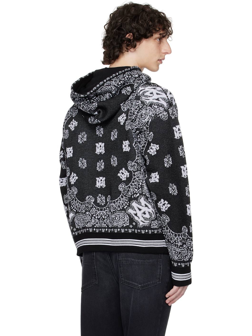 Black Bandana Hoodie - 3