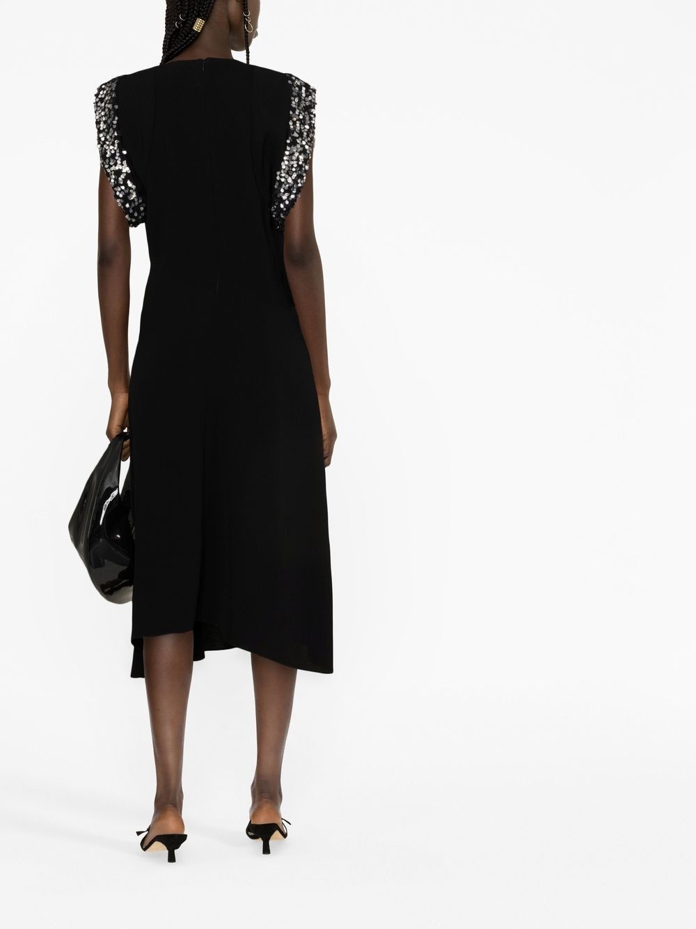 Leronia sequin-embellished midi dress - 4