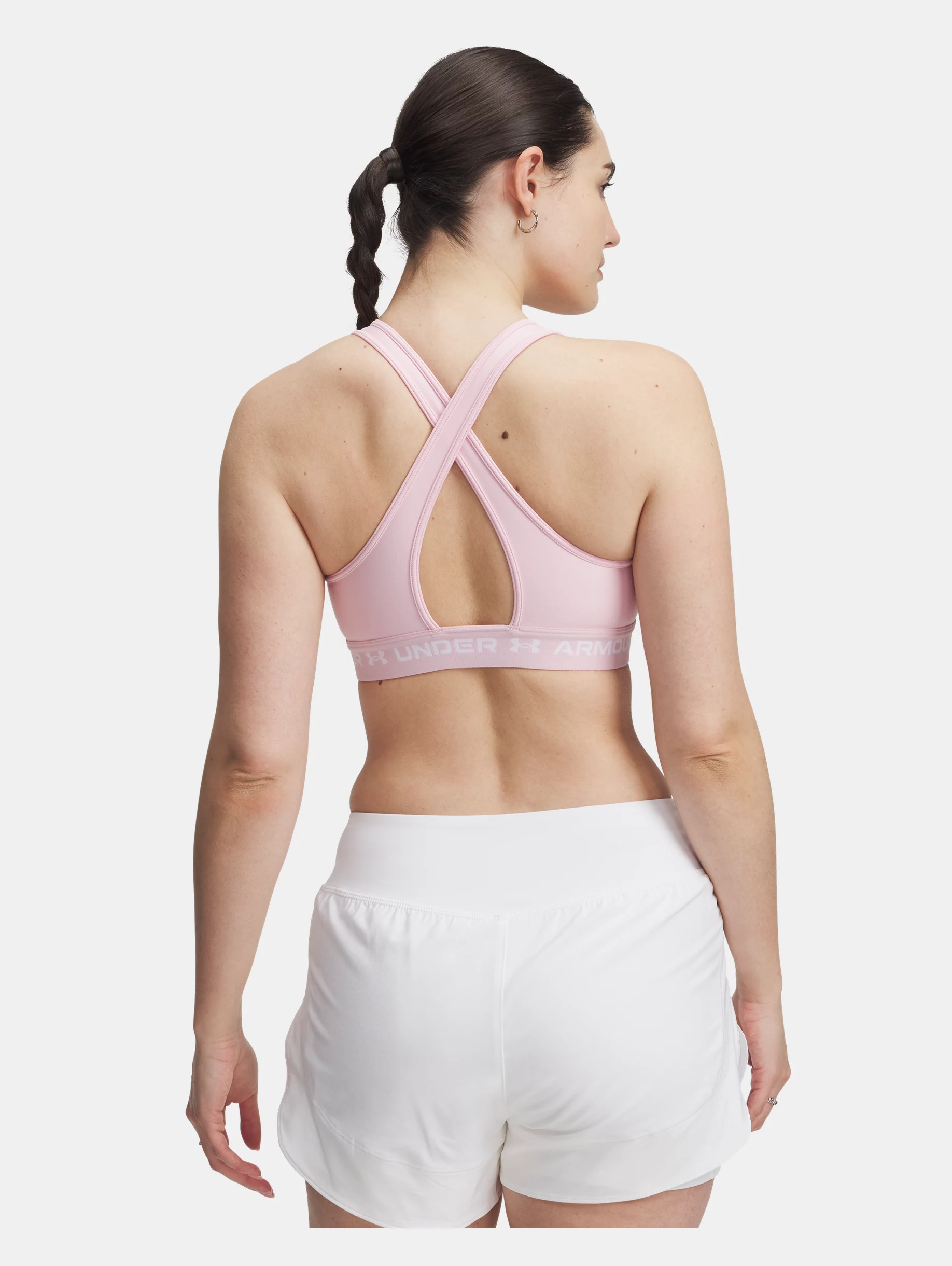 Women's Armour® Mid Crossback Sports Bra - 6