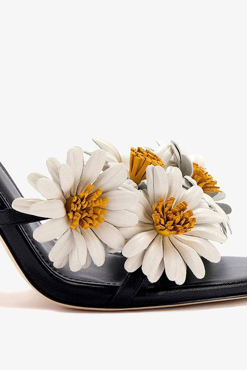 Fiore Sandal In Black Leather 4