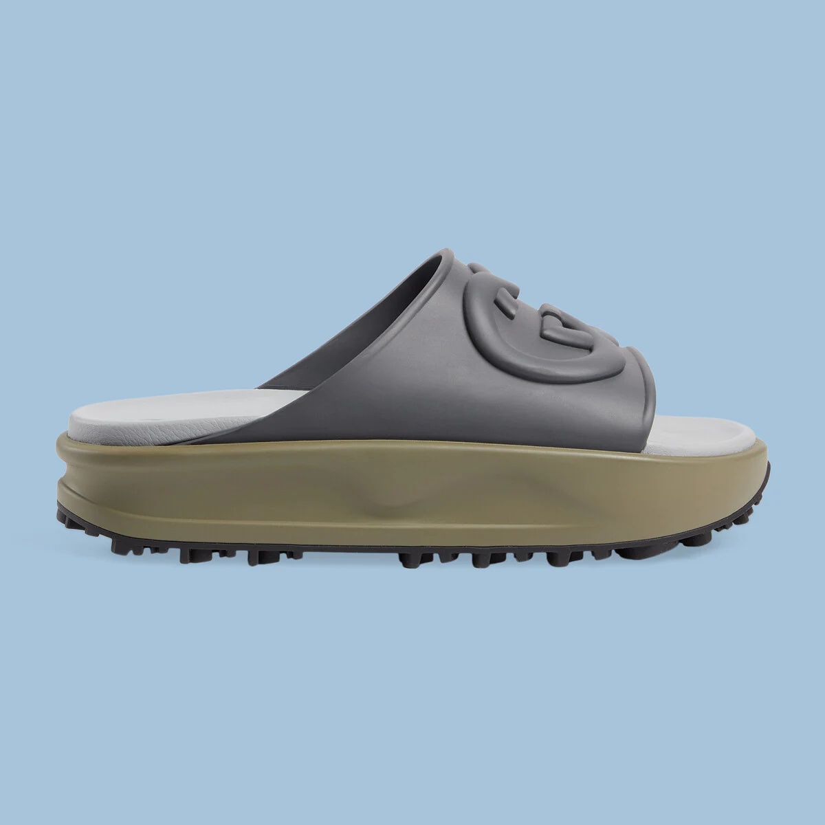 Men's Interlocking G slide sandal - 1