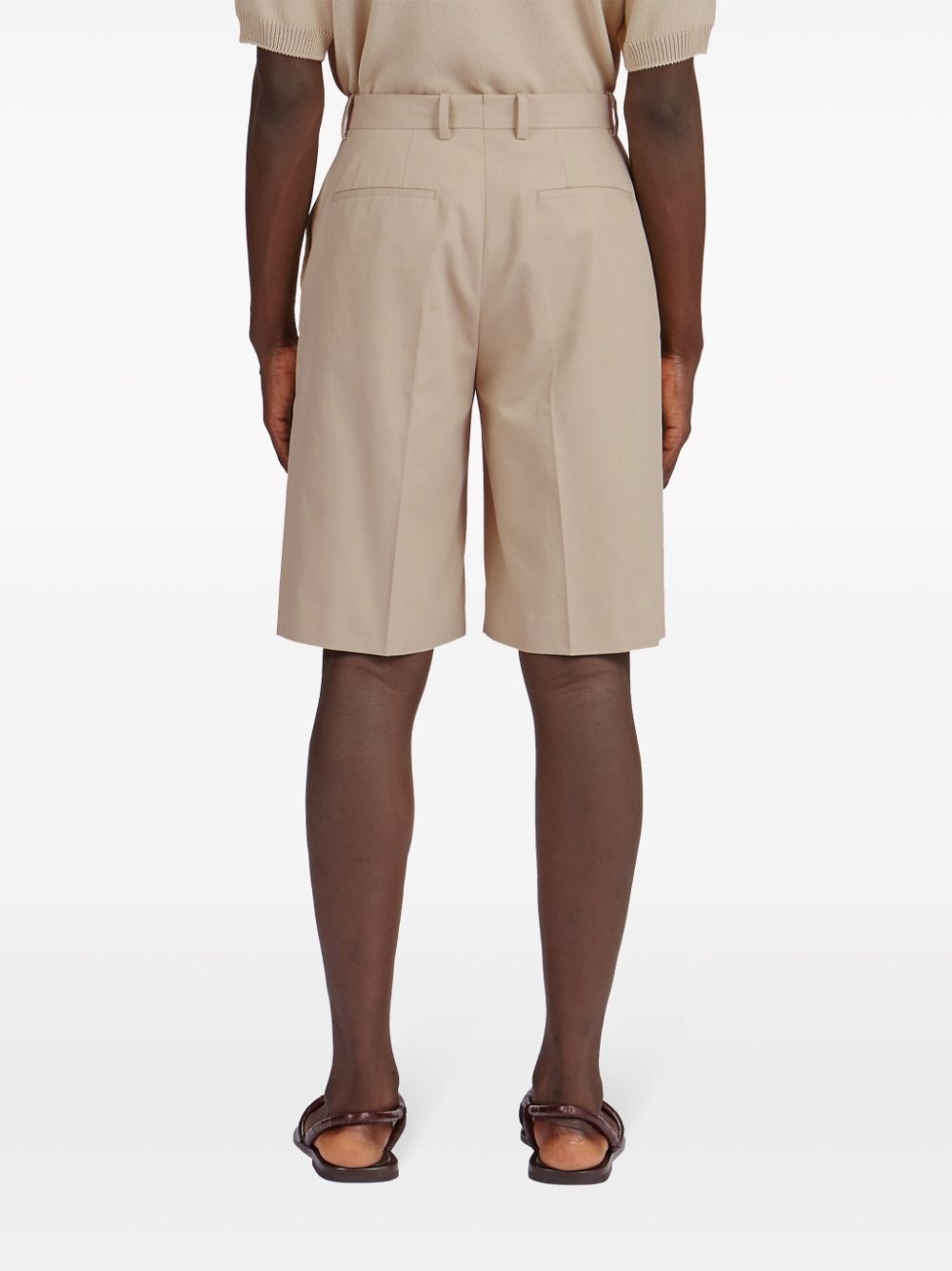 pressed-crease bermuda shorts - 4