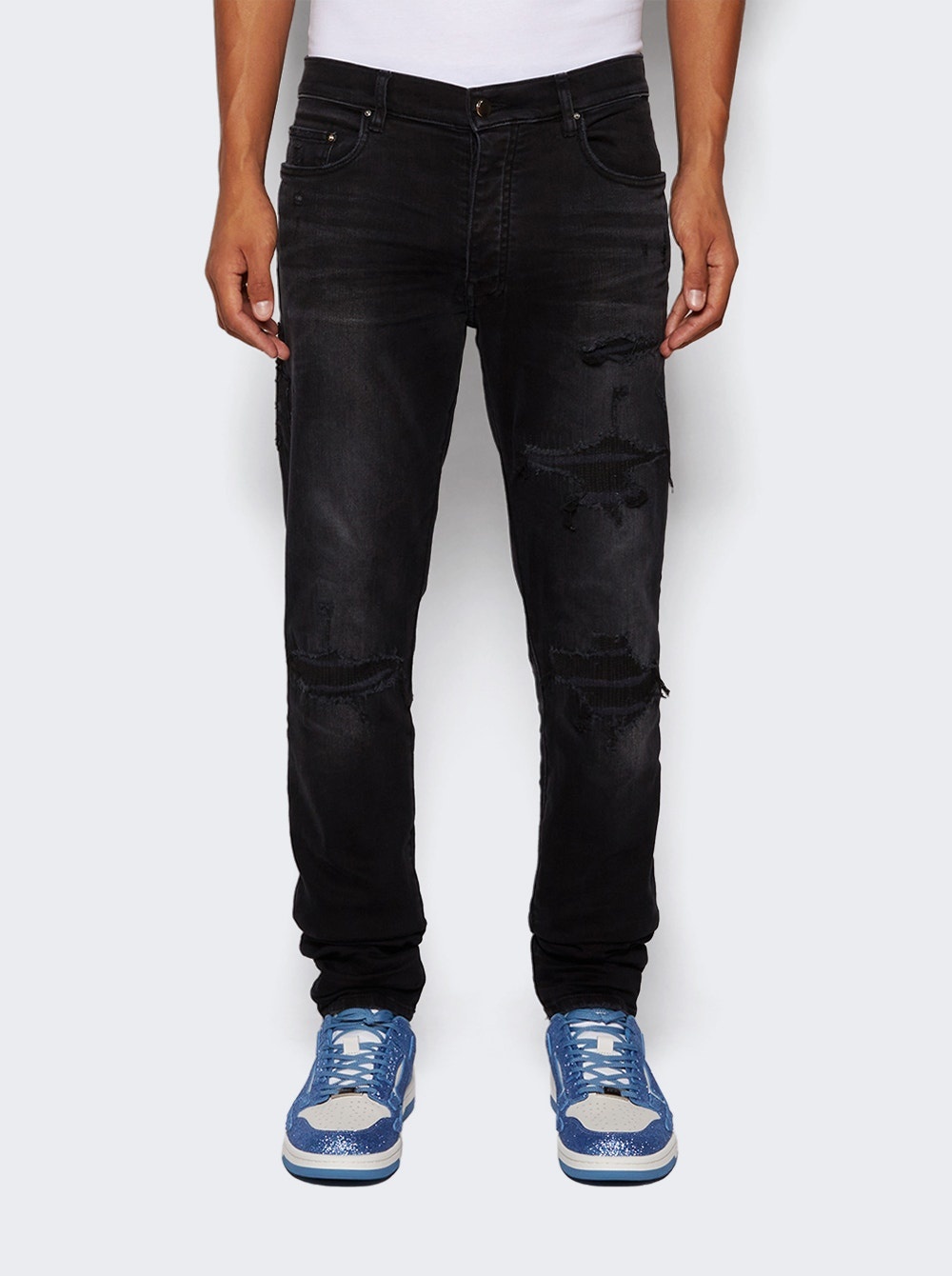Ma Varsity Repair Jeans Vintage Black - 3