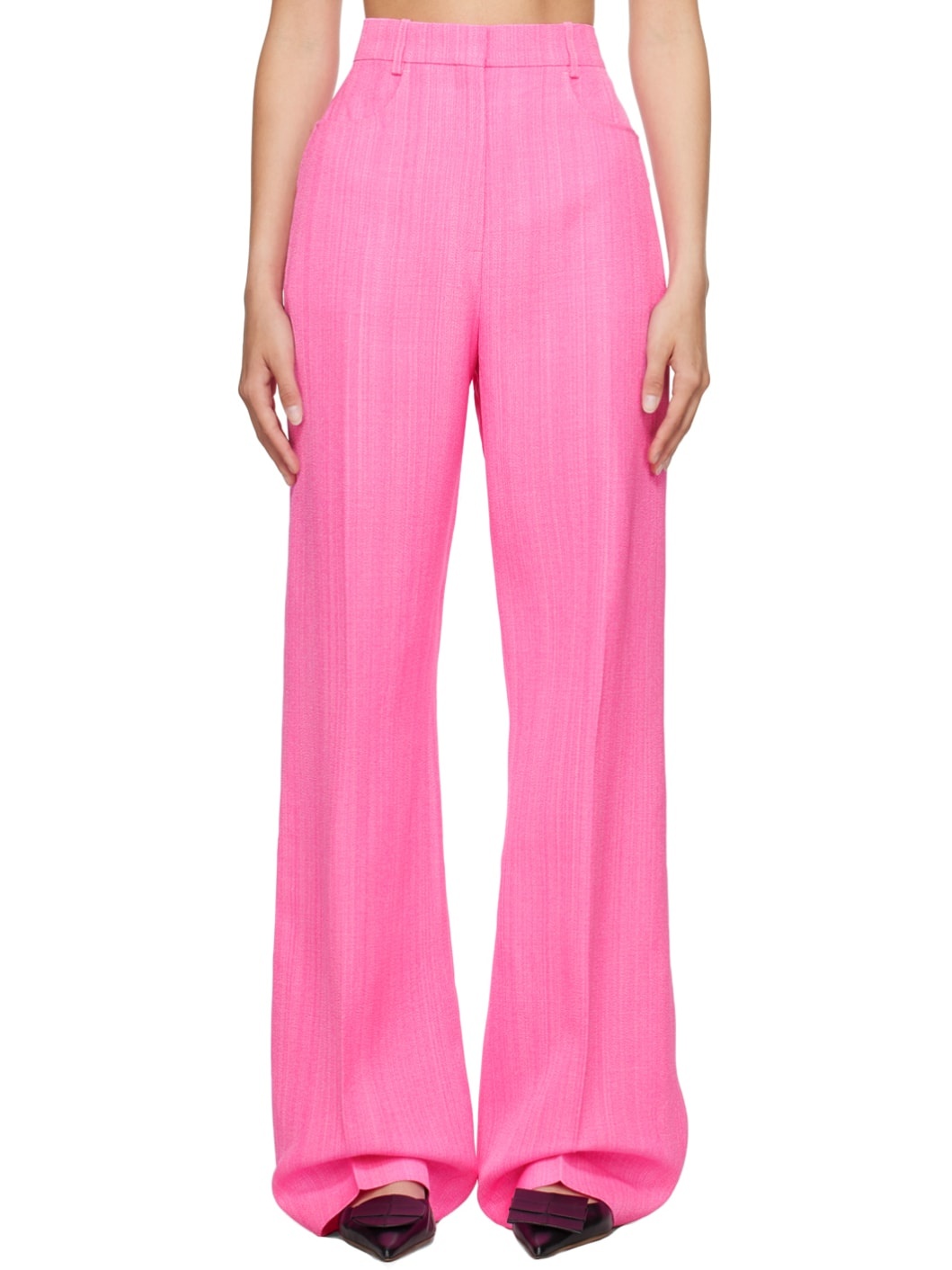 Pink Le Chouchou 'Le Pantalon Sauge' Trousers - 1