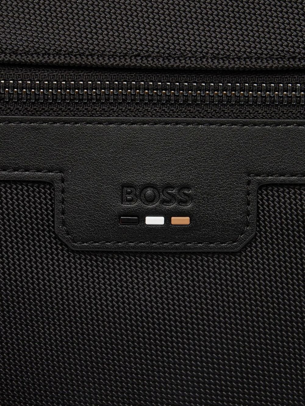 debossed-logo zipped holdall - 5