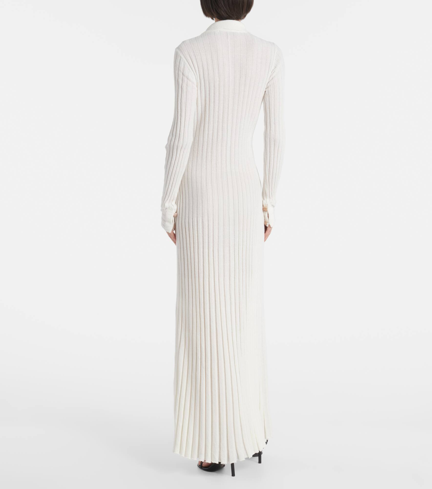 Sundial Shell cotton-blend maxi dress - 3
