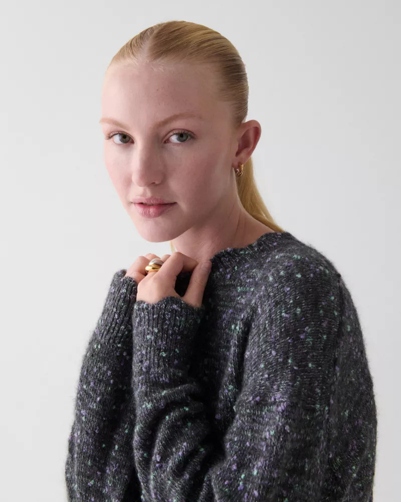 Scallop Crew Neck Sweater 3
