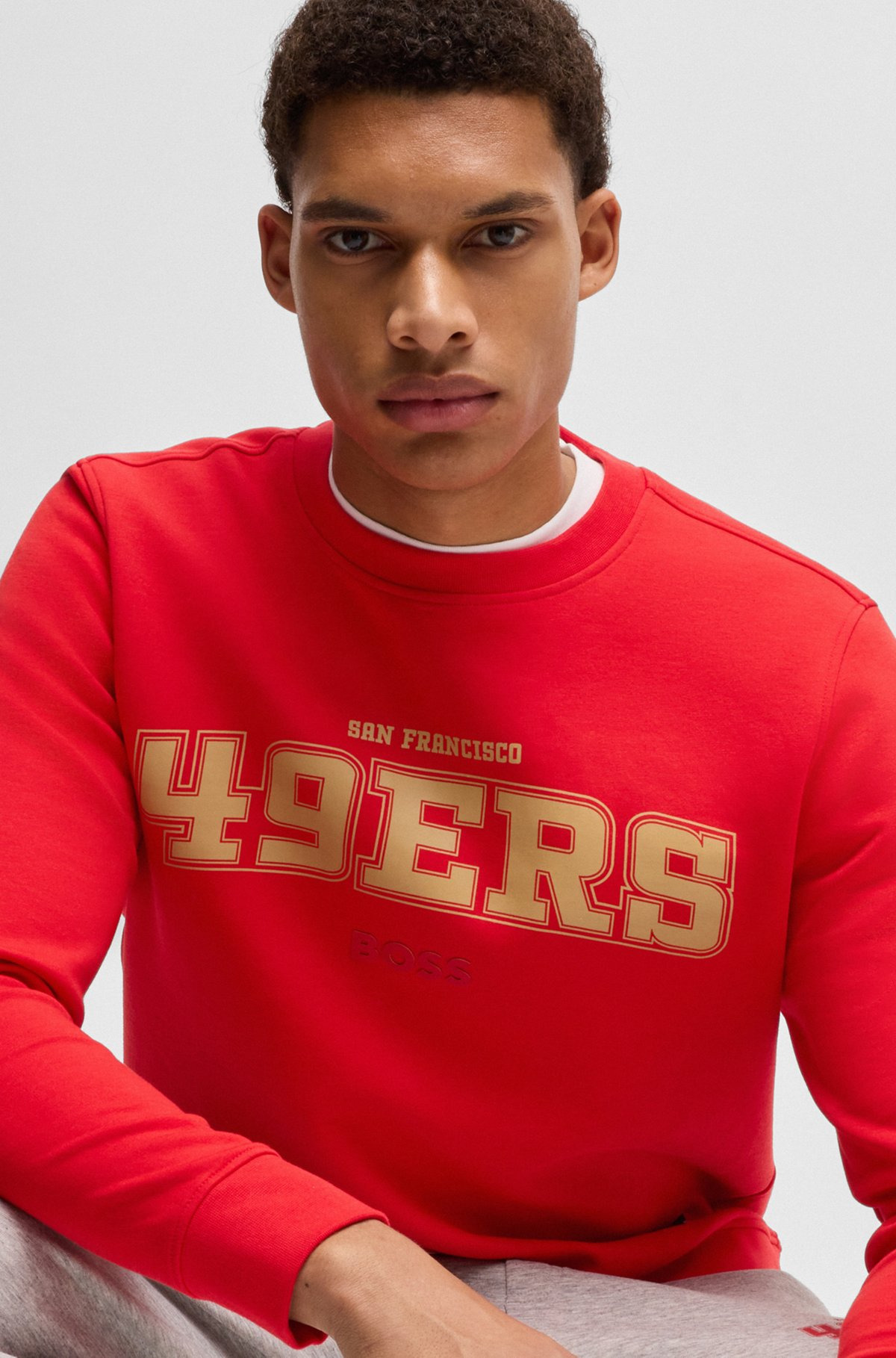 BOSS X NFL REGULAR-FIT SWEATSHIRT WITH SPECIAL BRANDING - 3