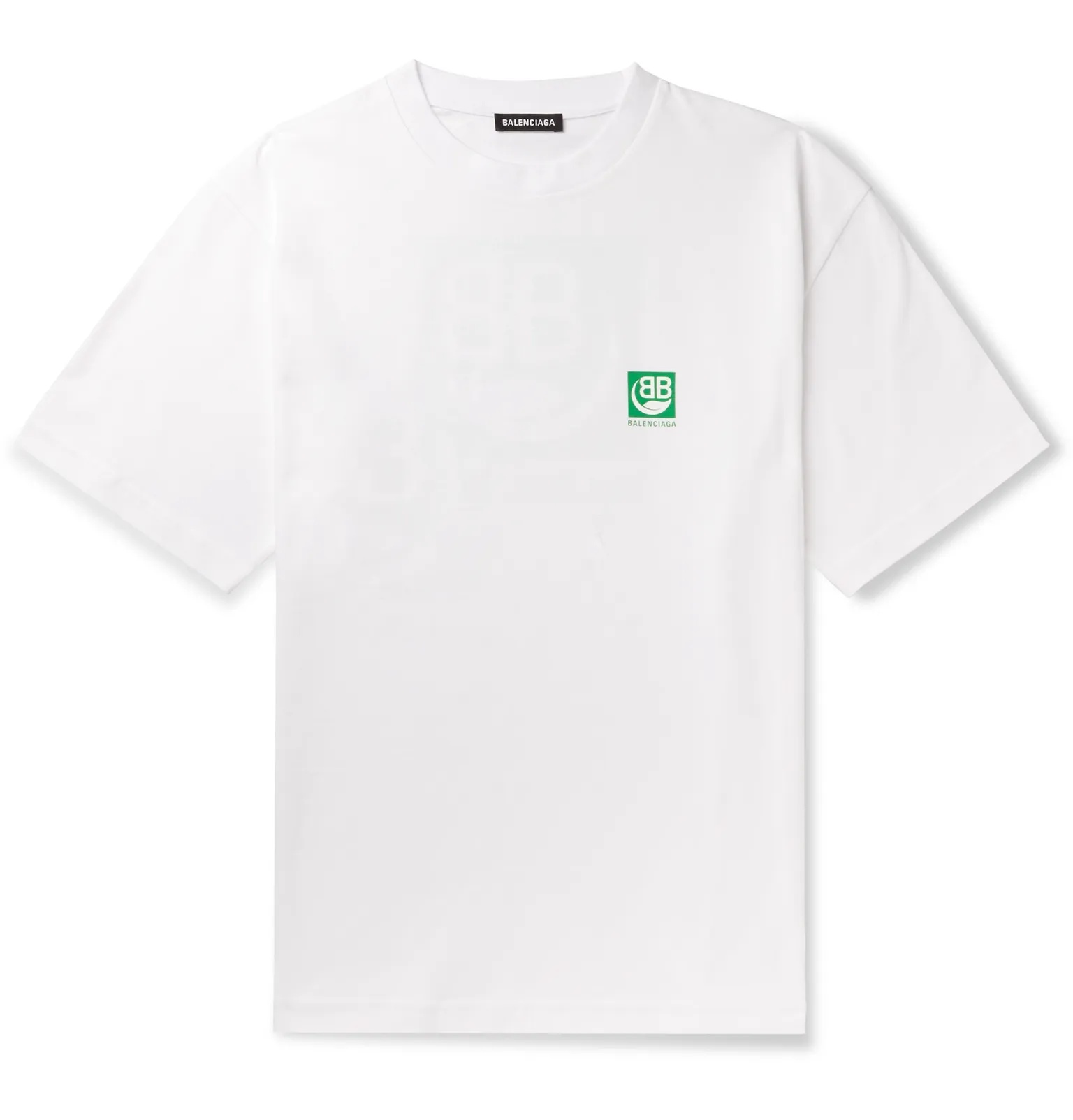 Oversized Logo-Print Cotton-Jersey T-Shirt - 1