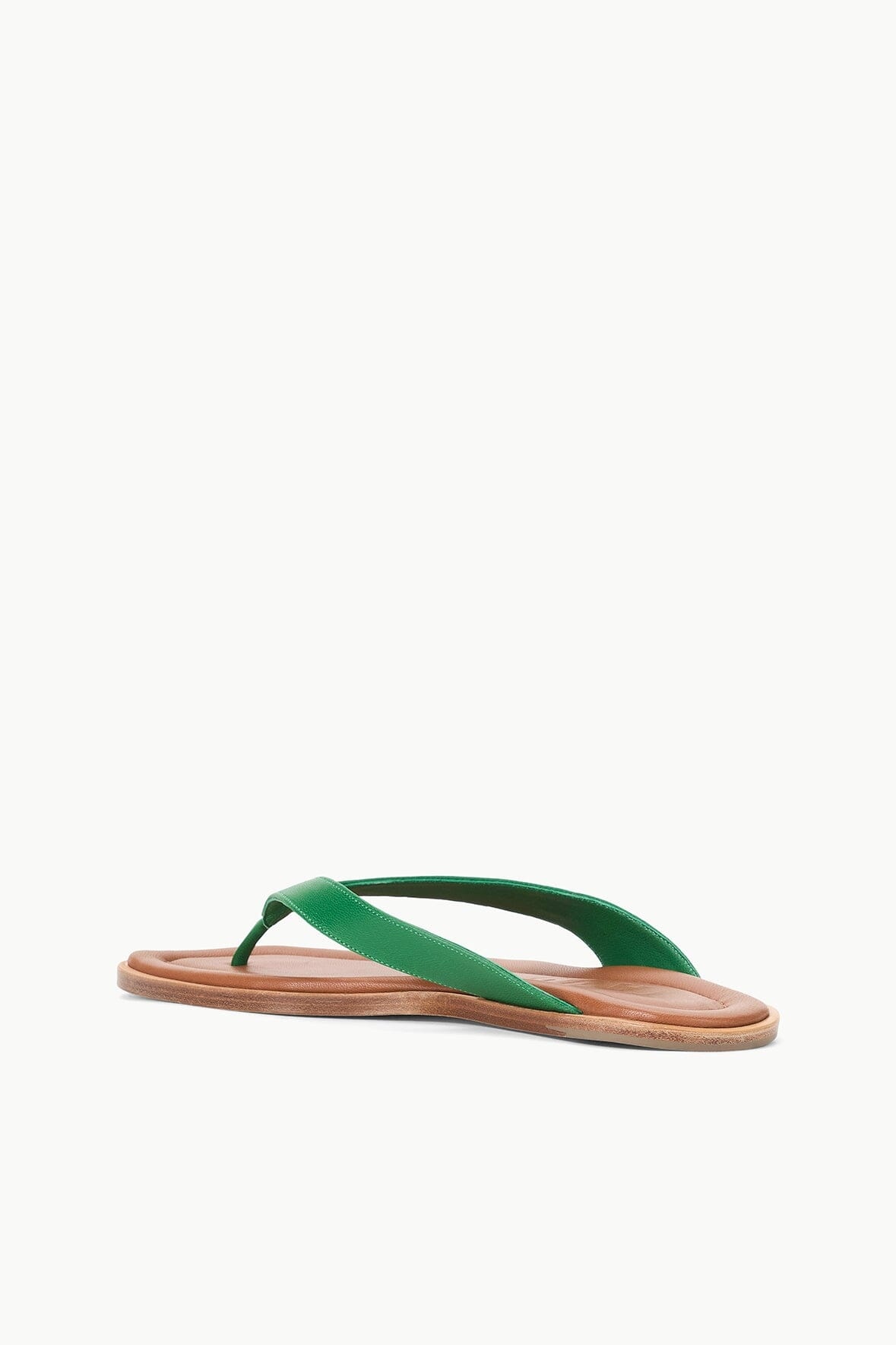 STAUD DANTE THONG SLIDE VERT TAN - 6