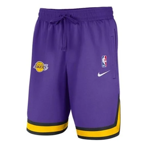 Nike Therma flex NBA Los Angeles Lakers Basketball Shorts Men's Global Purple CQ7487-504 - 1