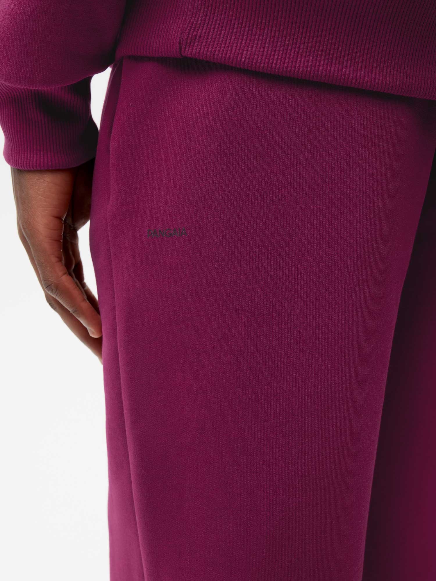 Mens 365 Heavyweight Track Pants - Plum Purple - 3
