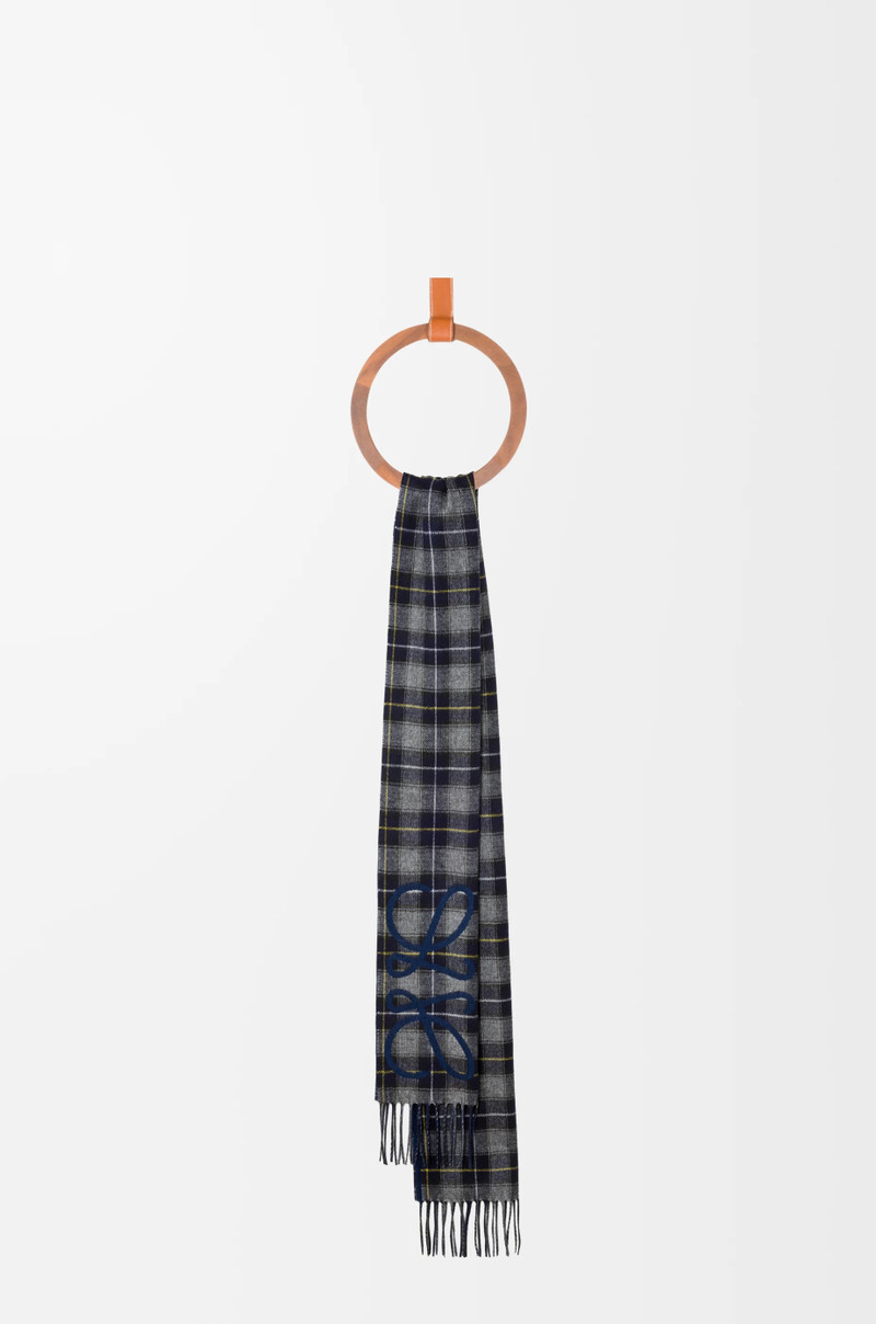 Anagram scarf in silk and cashmere 3