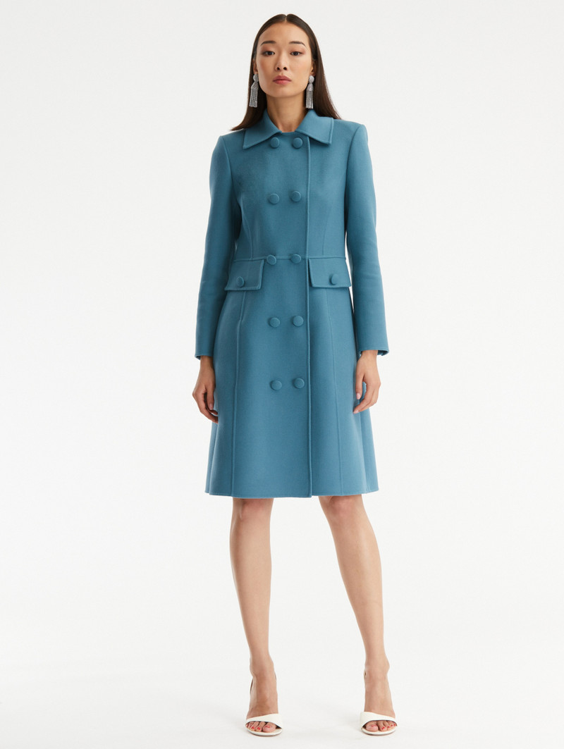 DOUBLE BREASTED PEACOAT 1