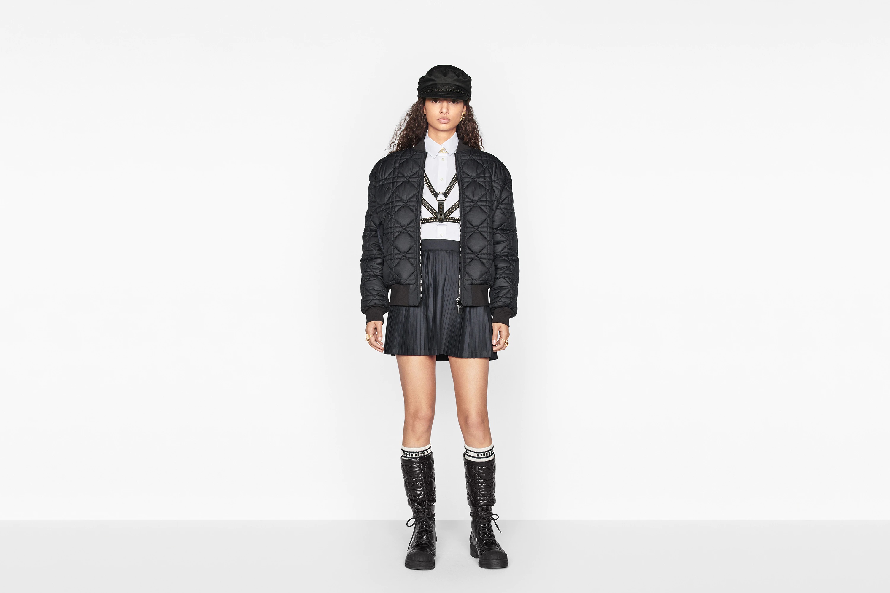 Macrocannage Bomber Jacket - 4