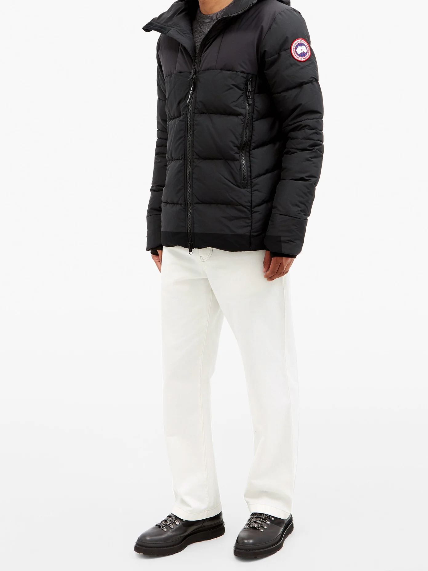 HyBridge quilted-down coat - 2