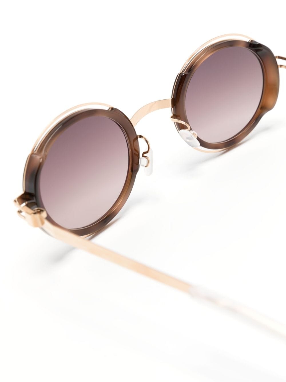 Pearl round-frame sunglasses - 3