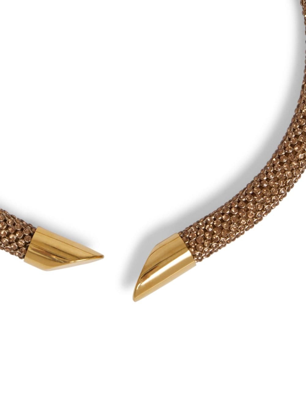 Gold Pixel chainmail necklace - 2