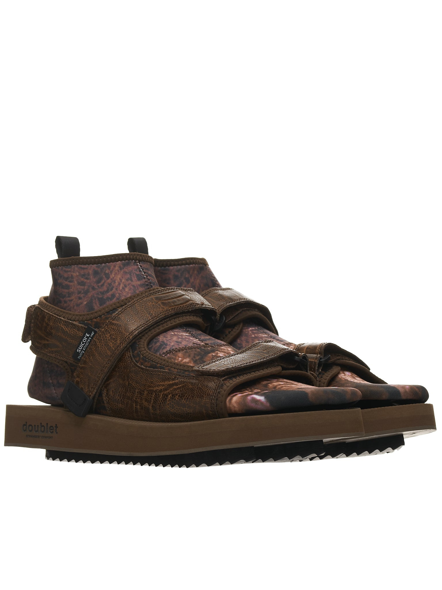Animal Foot Layered Sandals - 3