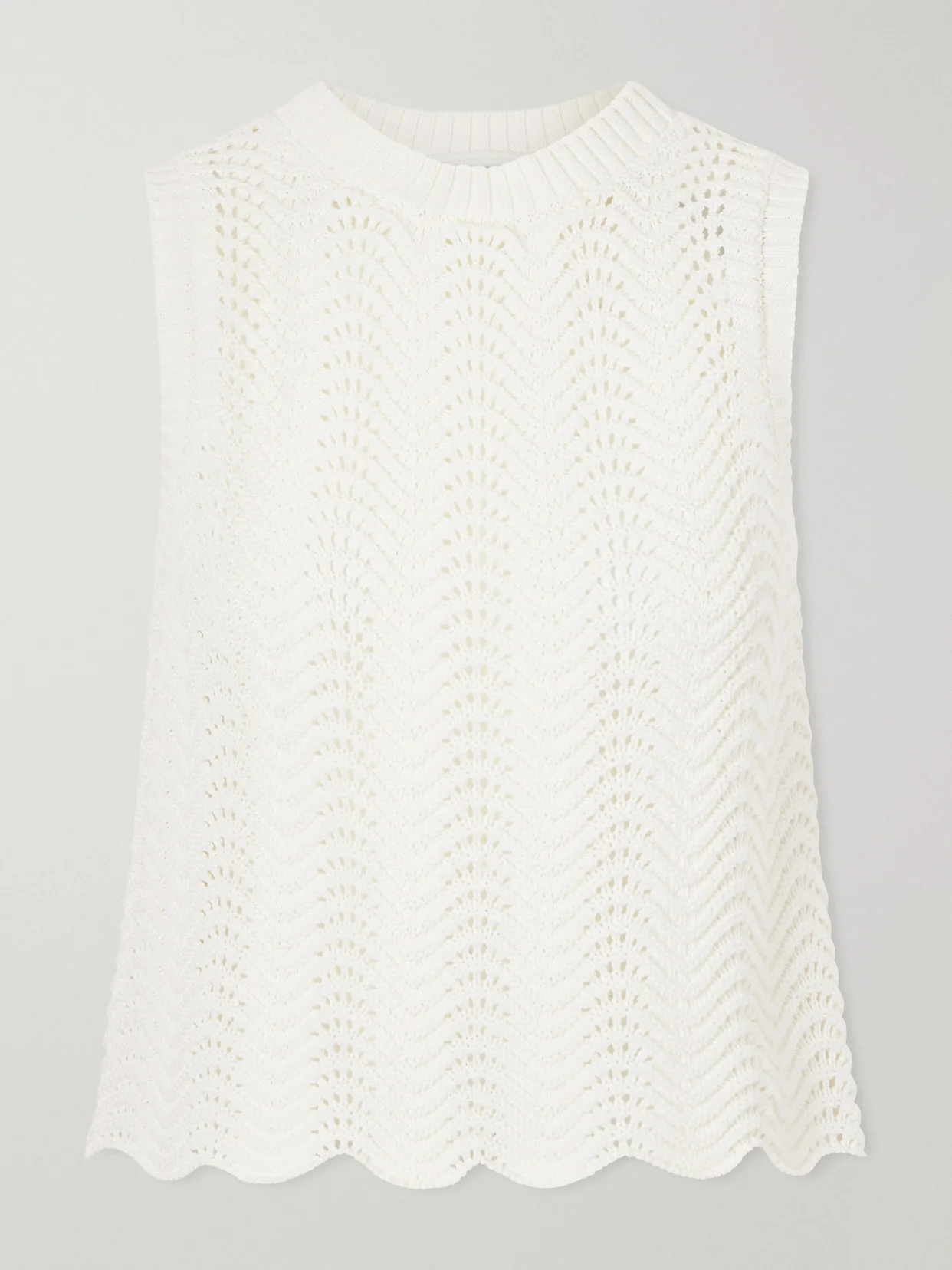 Vittoria Crocheted Cotton Top - 1