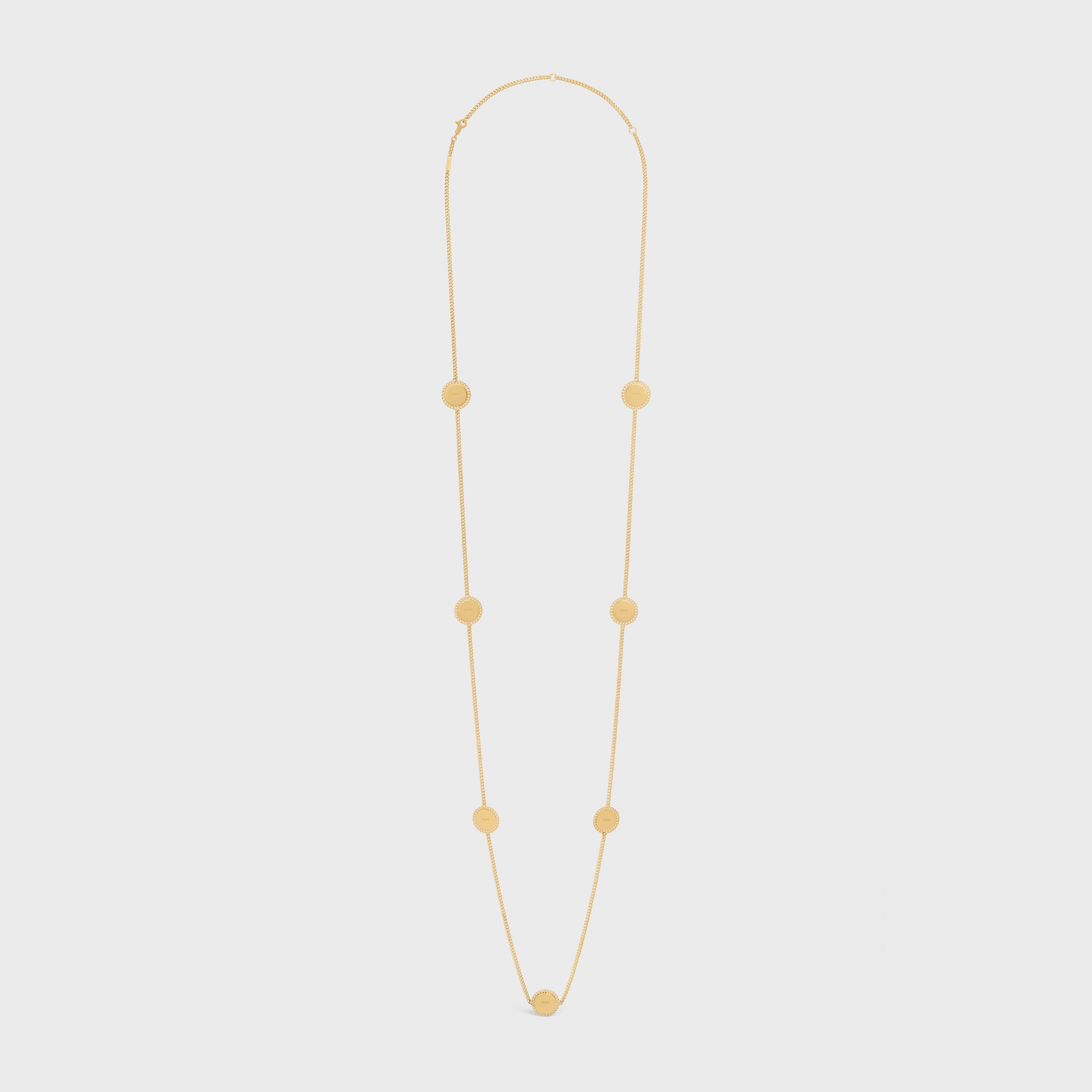 【CELINE 】 Celine heirlooms medaille sautoir Celine Heirlooms Medaille Necklace Women's | eBay