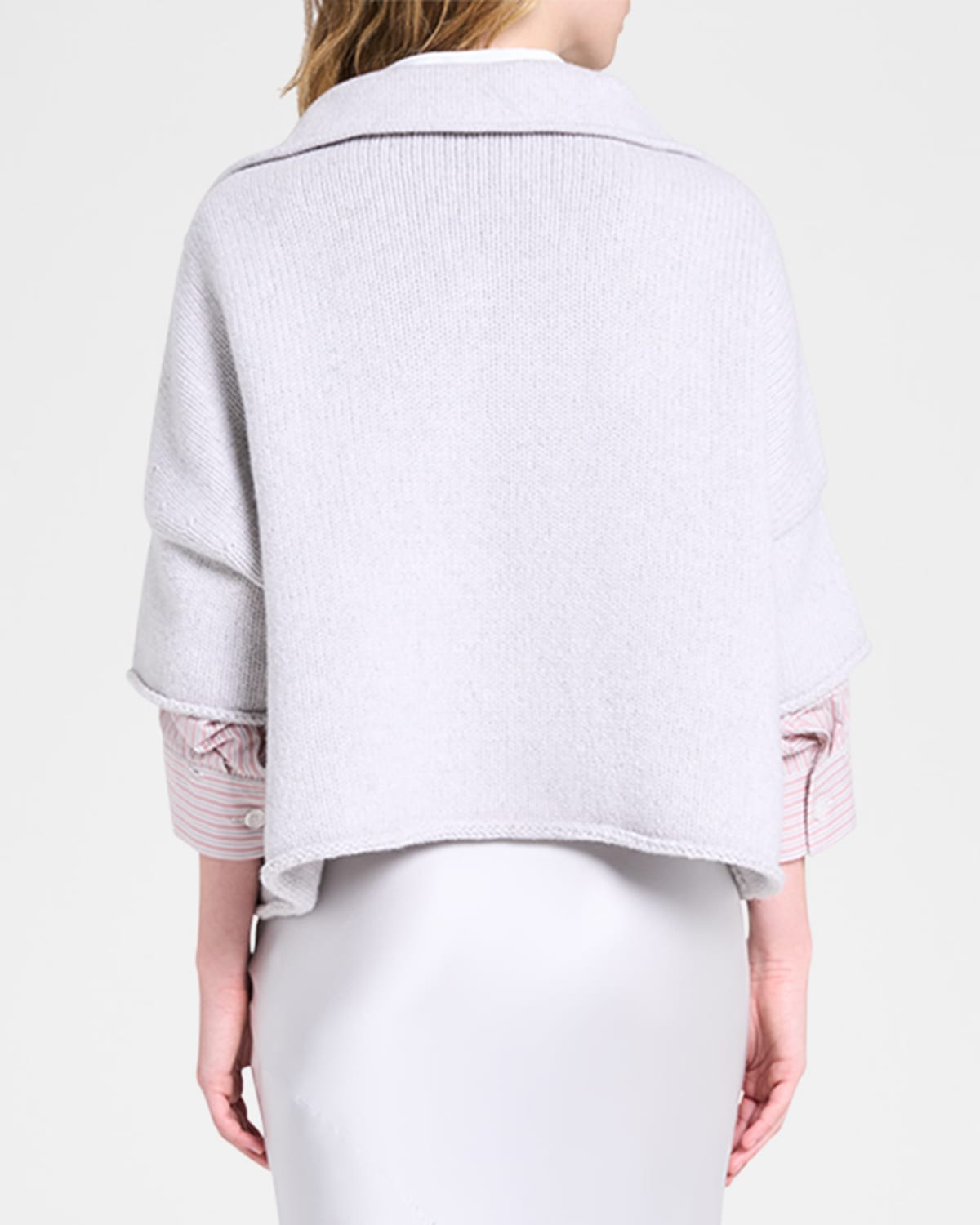 In The Morning Cashmere Quarter-Zip Sweater - 3