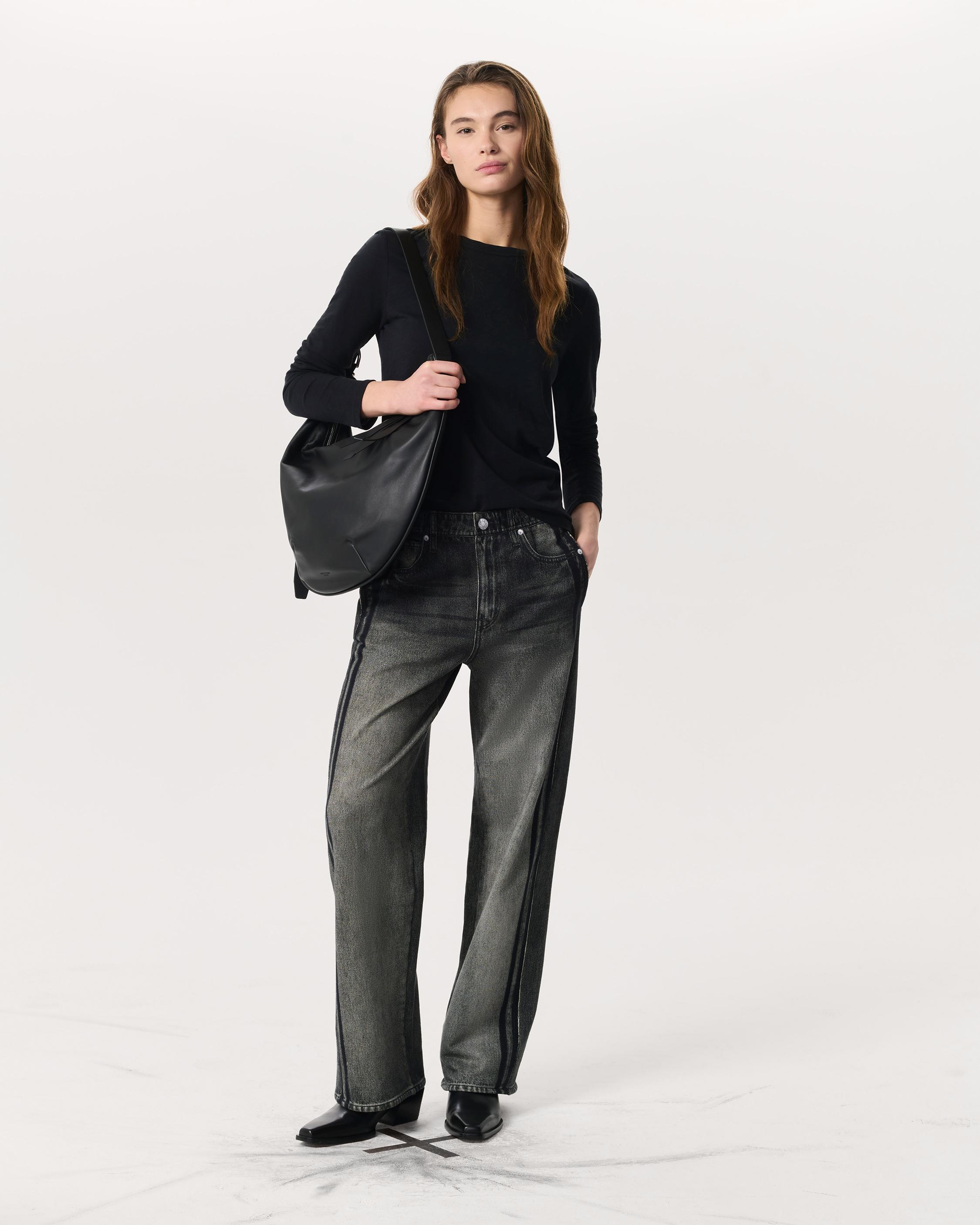 Mercer Medium Leather Hobo Bag - 2