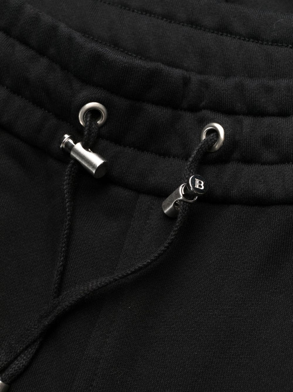 organic cotton fitted track pants - 6