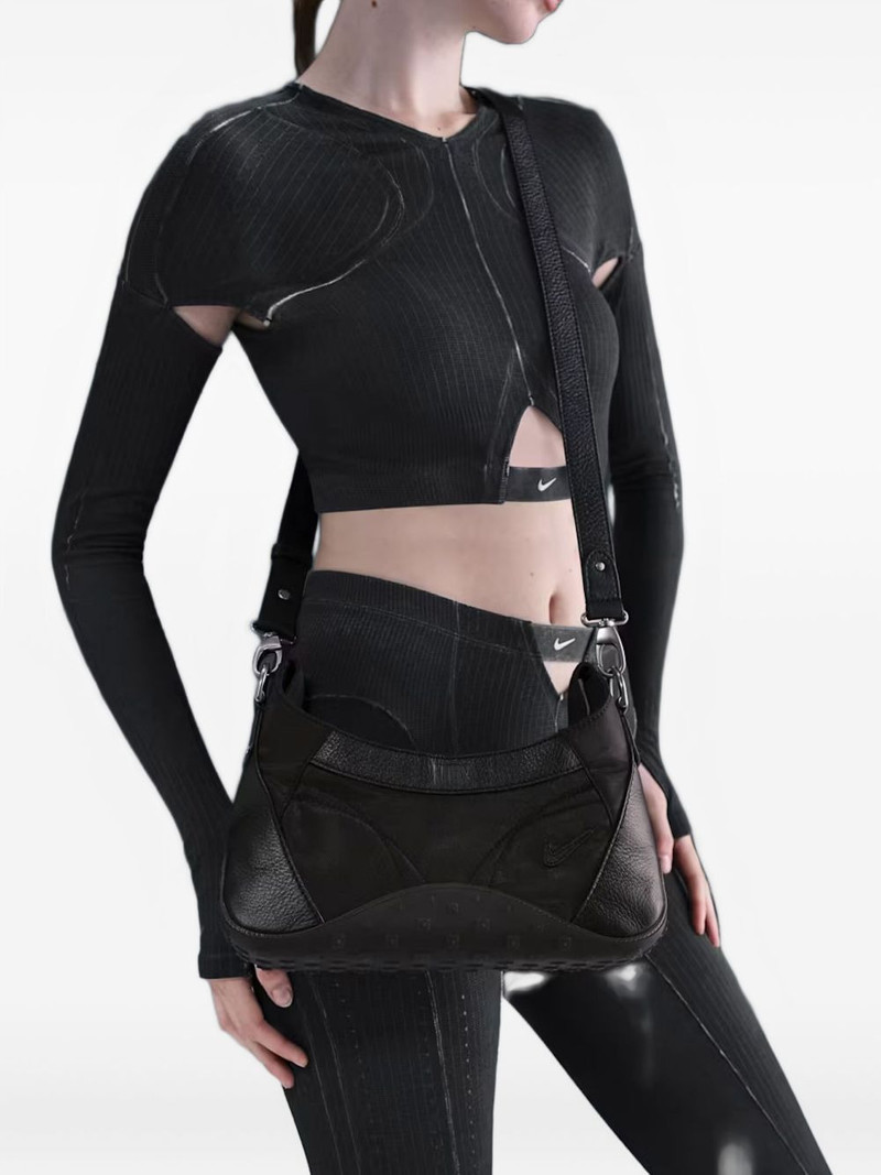 Nike x KNWLS Razr textured shoulder bag outlook