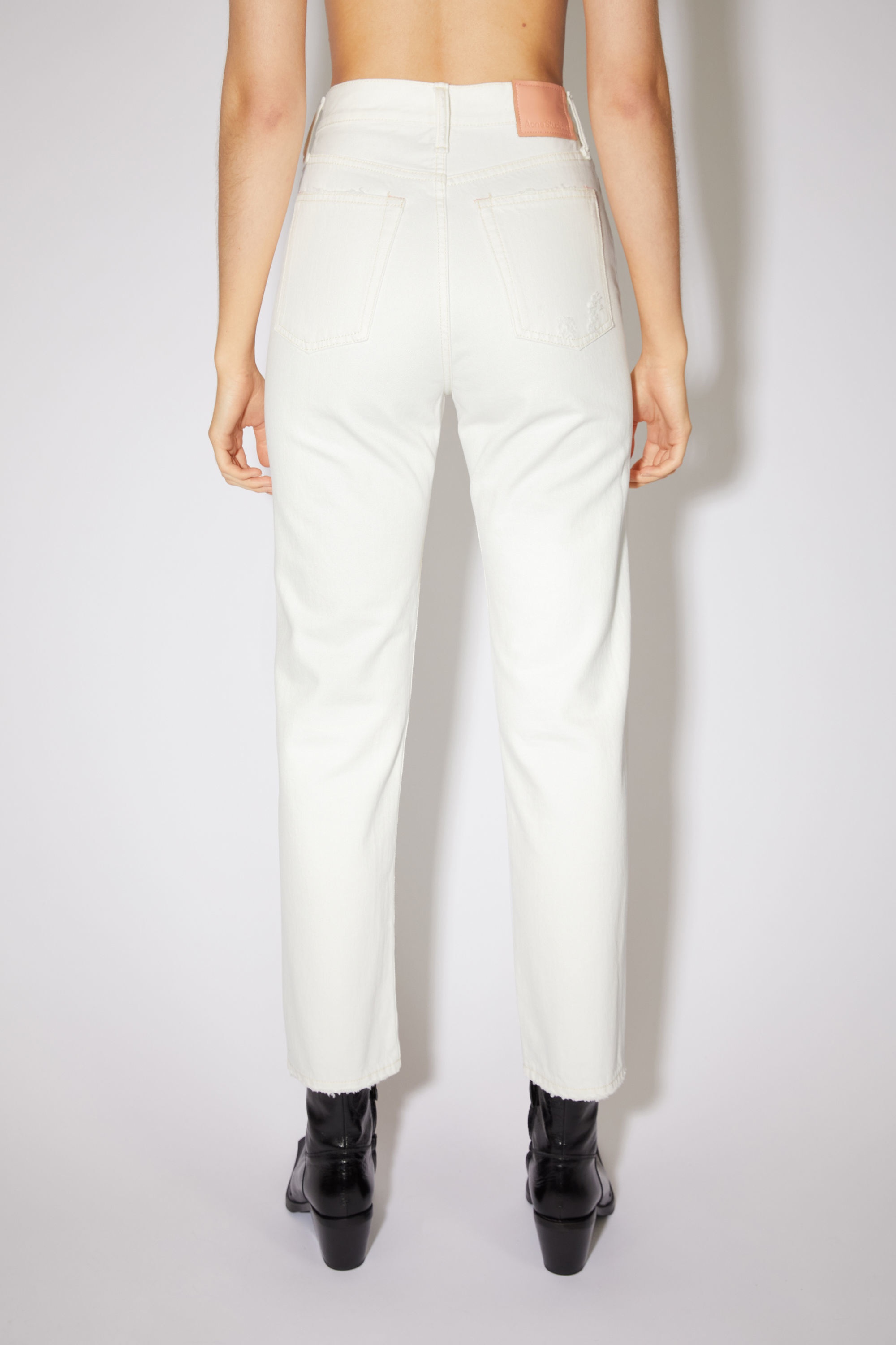 Straight fit jeans - White - 3