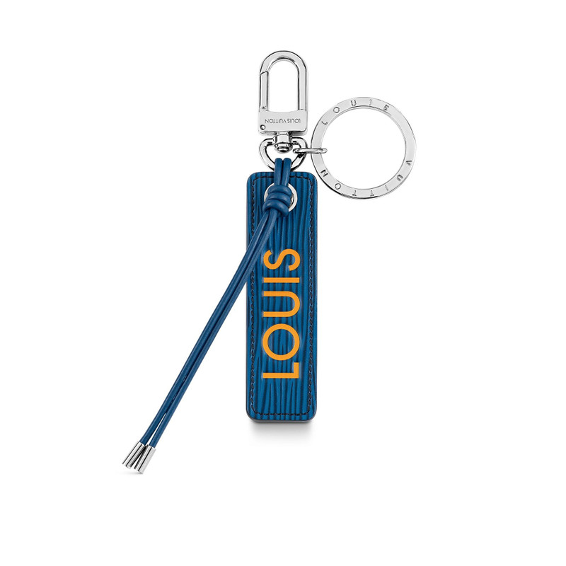 Epi Color Block LV Dual Key Holder &amp; Bag Charm 1