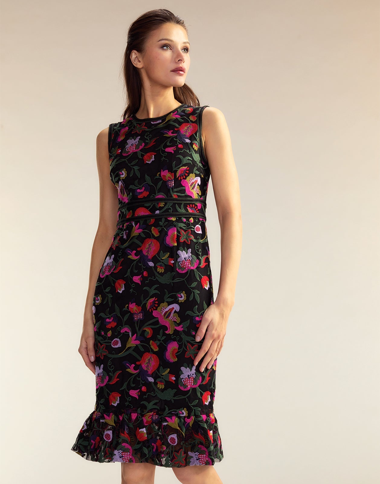 Eve Embroidered Dress - 6