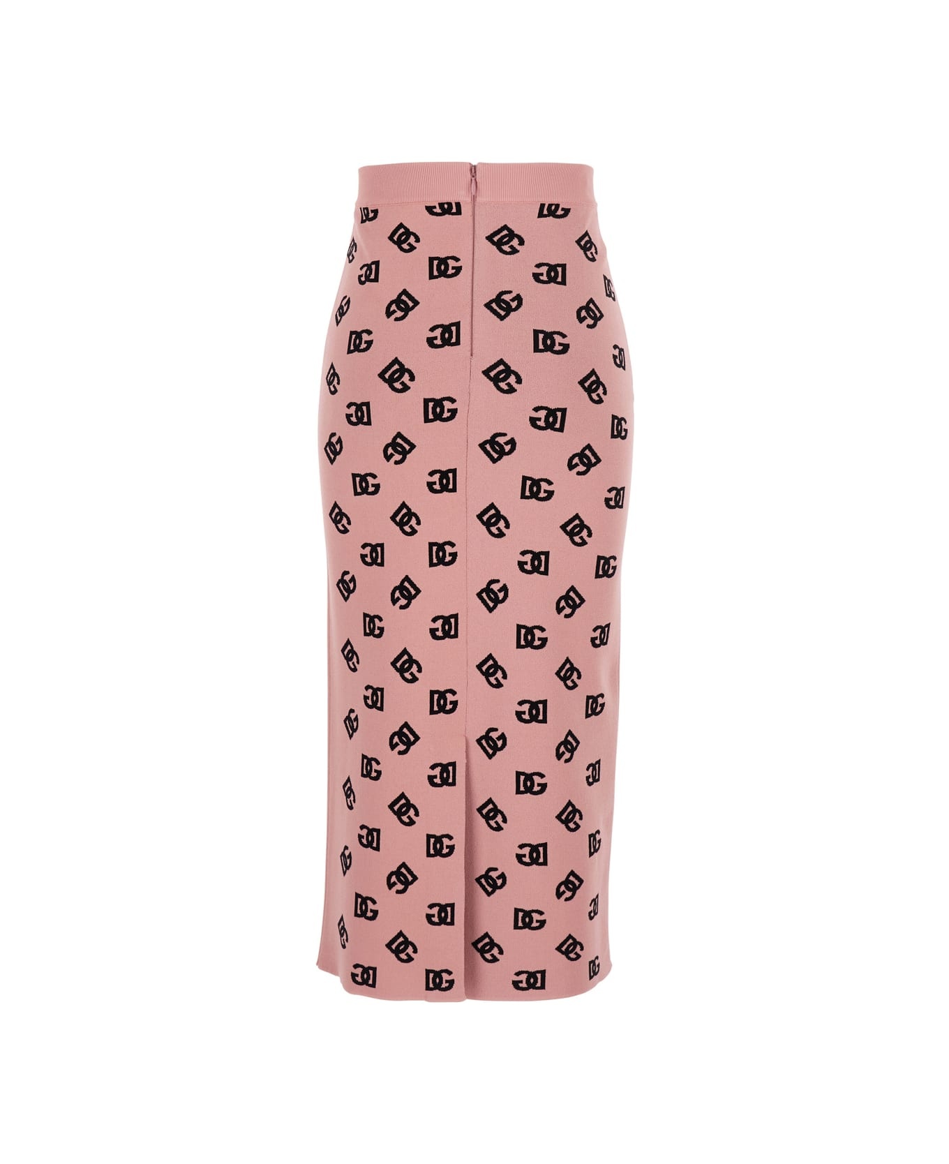 Dg Logo Midi Skirt - 2