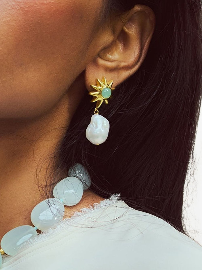 pearl drop earrings 3