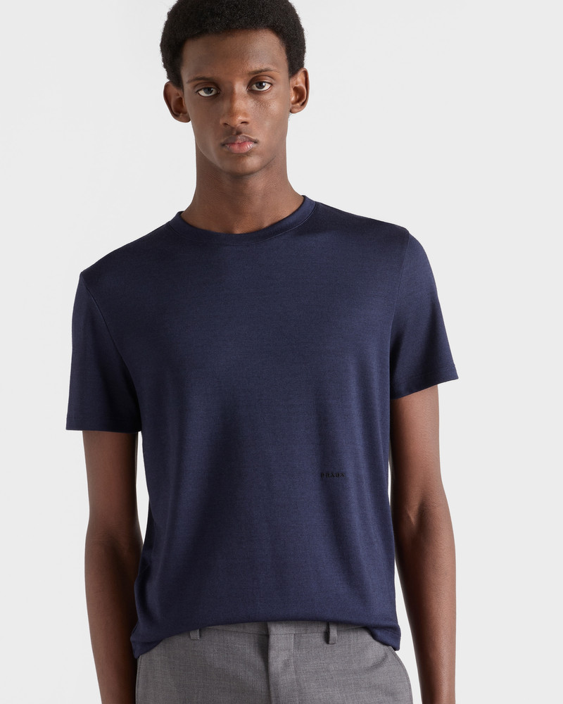 Cashmere and silk T-shirt 4