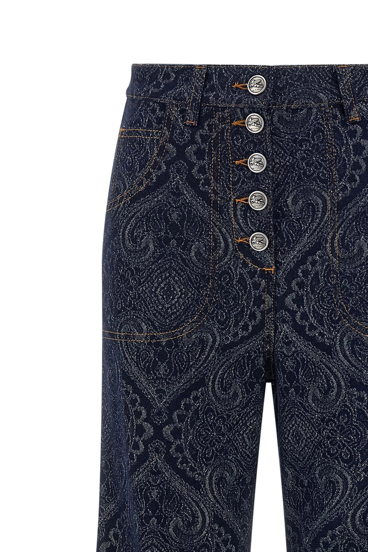 Jacquard jeans - 4