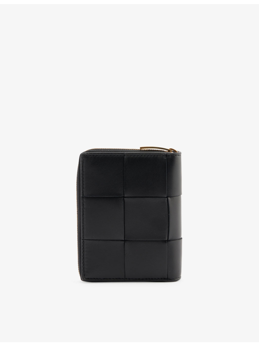 Intrecciato padded zip-around leather wallet - 3