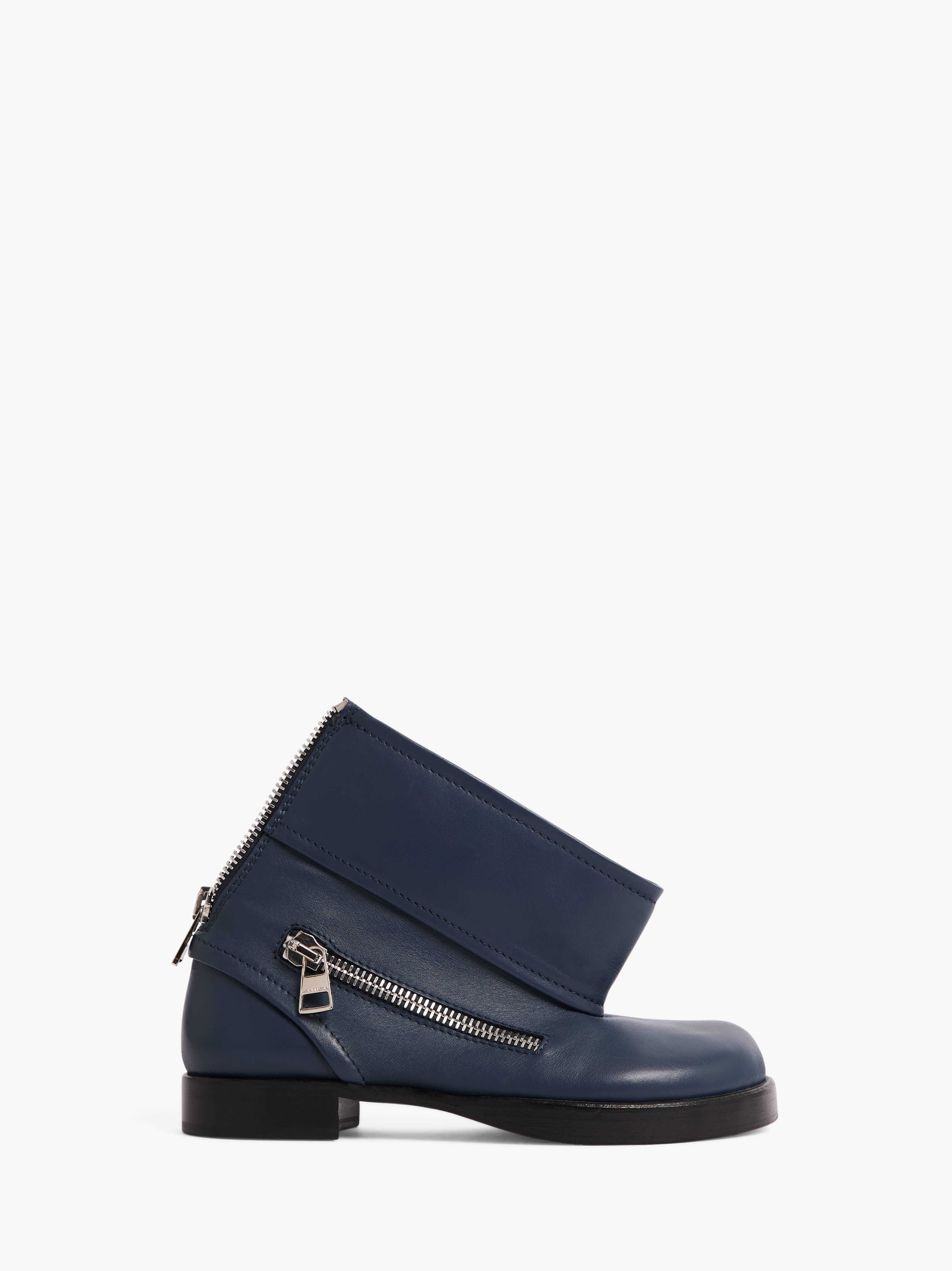 BIKER BOOT - LEATHER ANKLE BOOT - 1