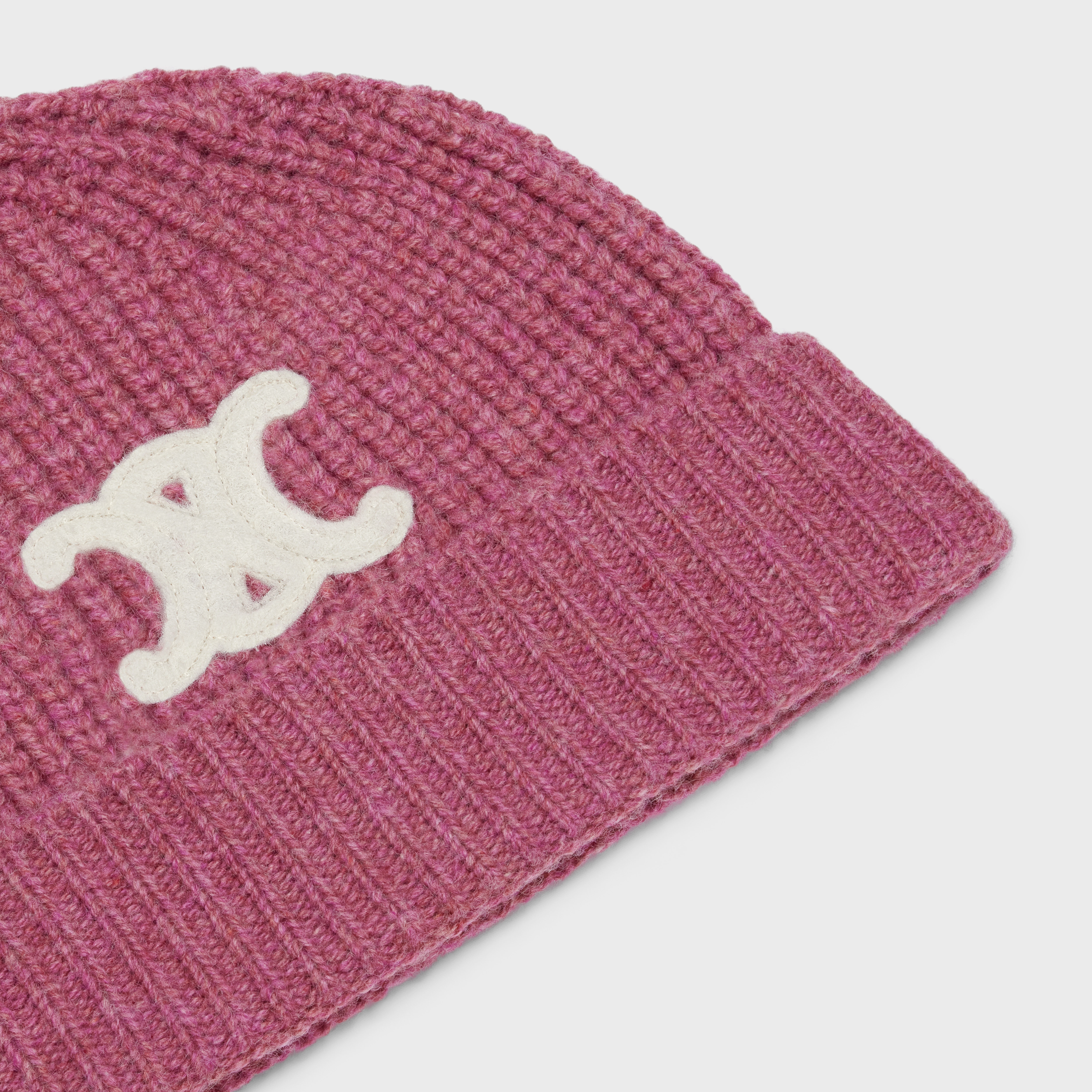 TRIOMPHE BEANIE IN SEAMLESS CASHMERE - 3