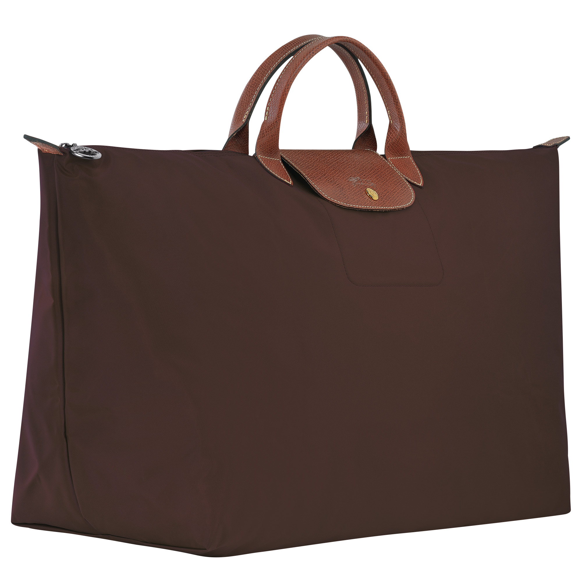 Le Pliage Original M Travel bag Ebony - Recycled canvas - 2