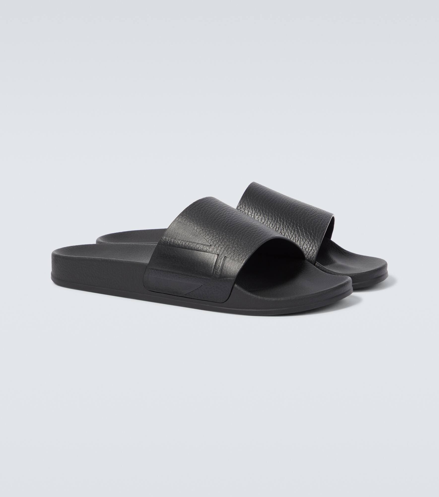 Humberto leather slides - 5