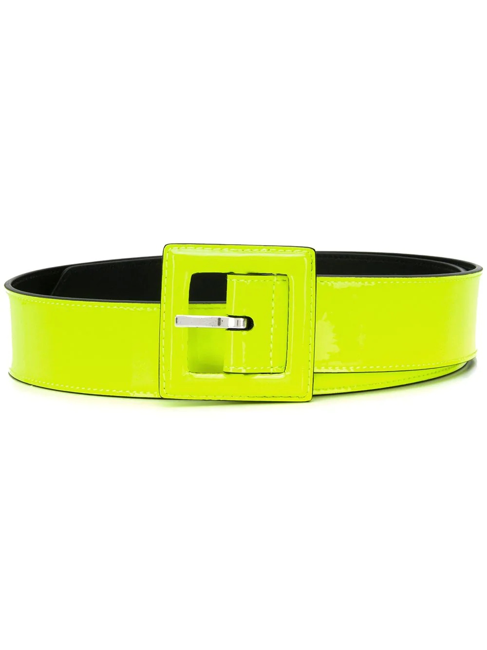 square buckle belt - 1