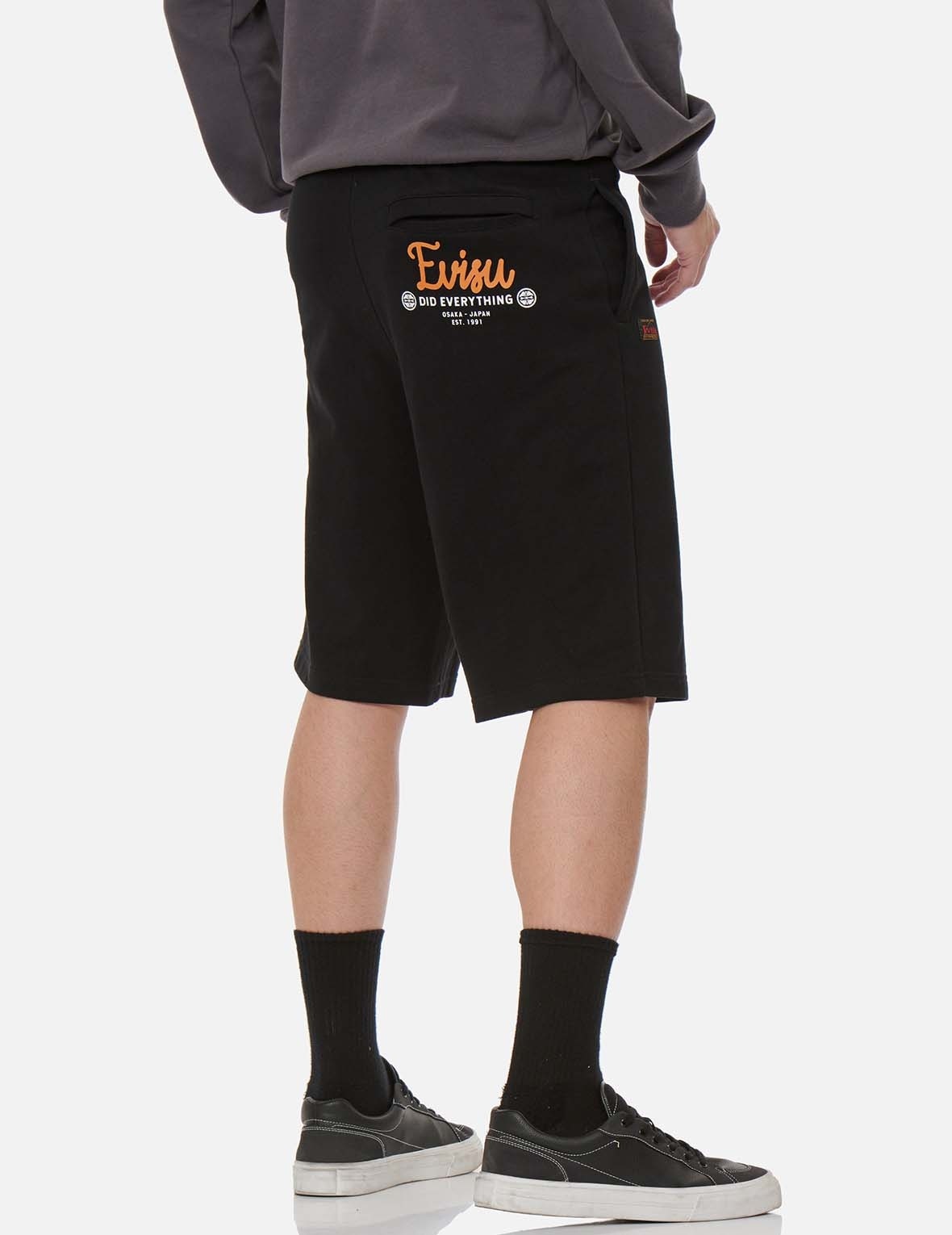 HANDWRITTEN LOGO PRINT SWEAT SHORTS - 3
